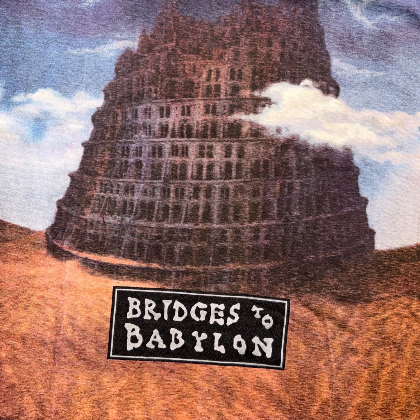VTG 1997 The Rolling Stones Bridges to Babylon Tour All Over Print T Shirt AOP