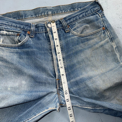 Levis 501 Vintage 80s Redline Selvedge USA XX Jeans Light Wash 34x36 Act 32x31