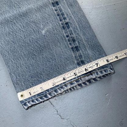 Levis 501 Vintage 80s Redline Selvedge USA XX Jeans Light Wash 36X30 Act 33X28