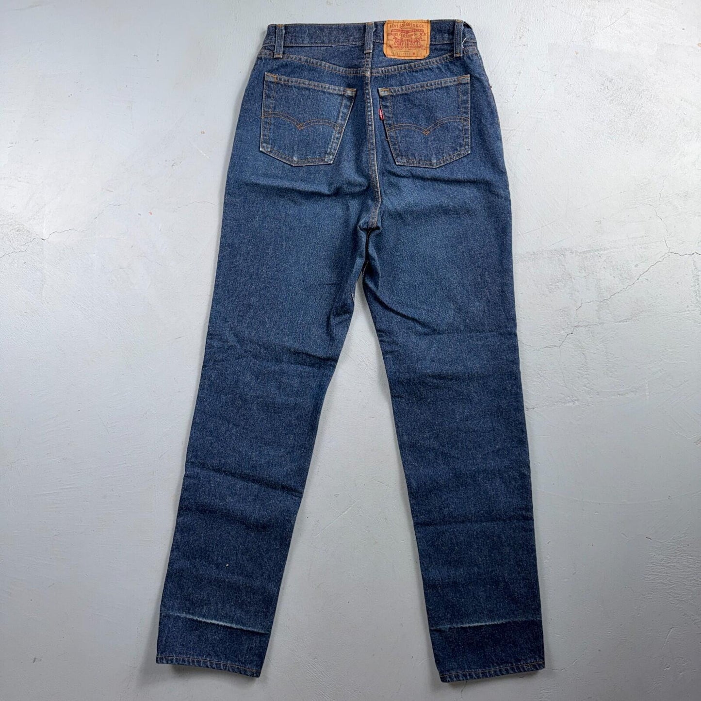 Levis 501 Vintage 80s USA XX Straight Leg Jeans High Rise Sz 13 Womens Act 28x32