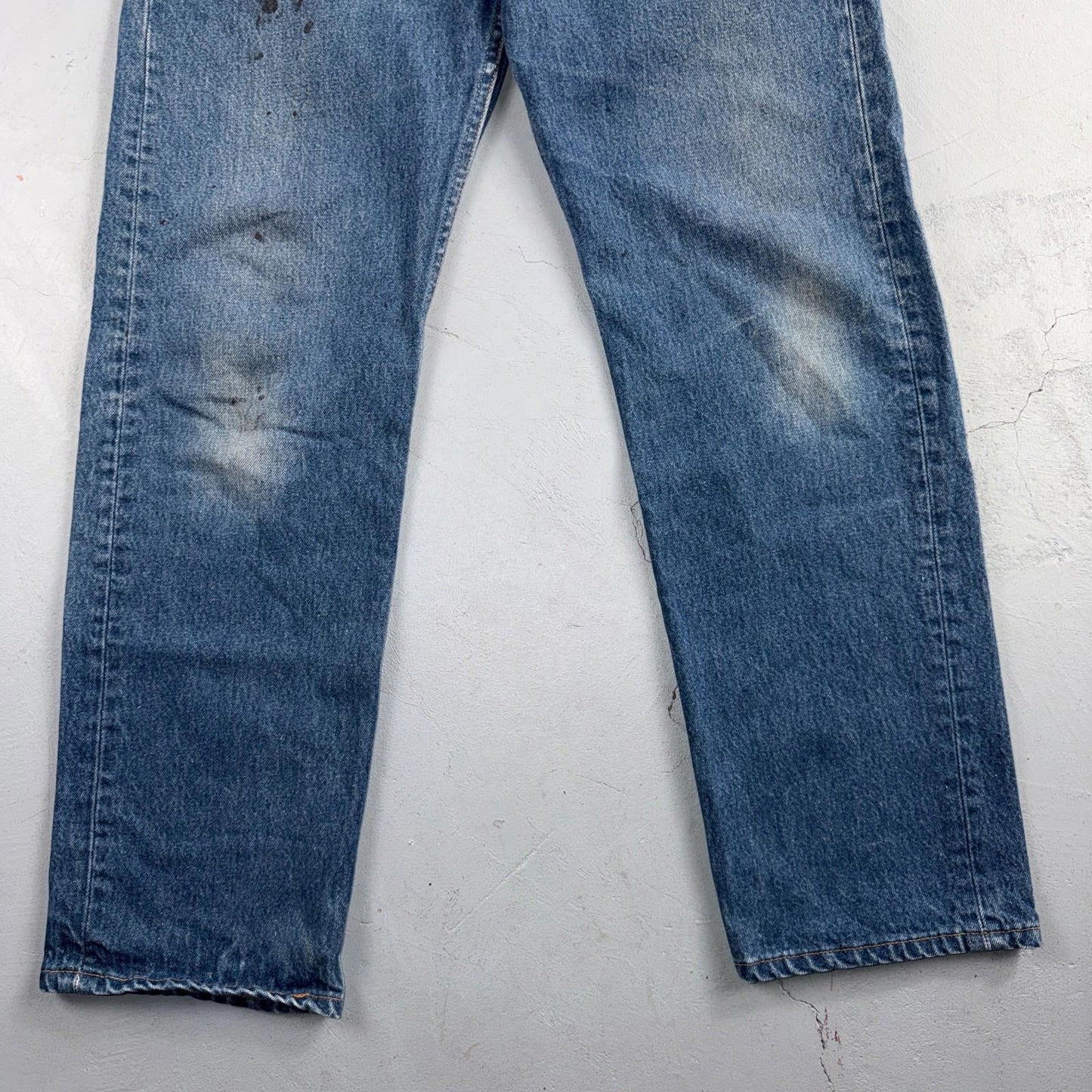 Levis 501 Vintage 90s USA XX Straight Leg Jeans Blue Med Wash 36x34 Act 33x30