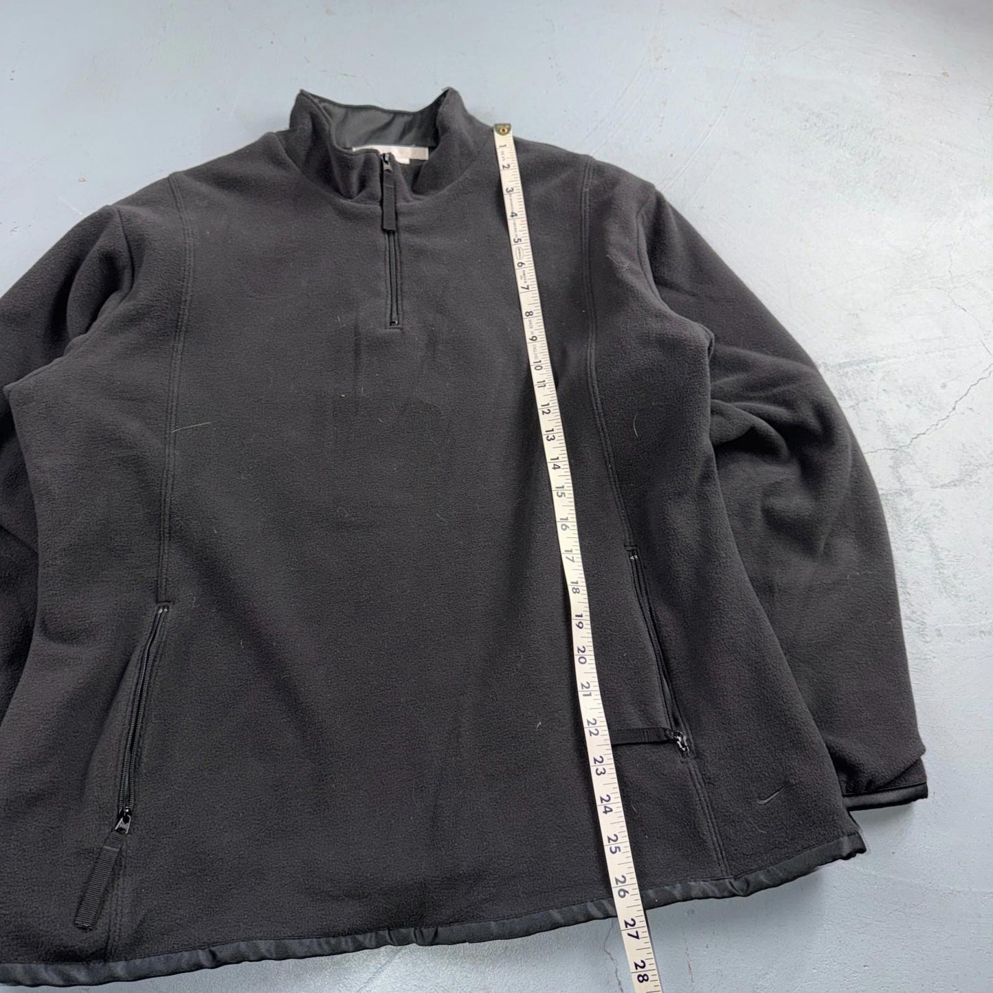 Vintage Nike Sweatshirt Womens XL Fleece Mock Neck Golf Quarter Zip