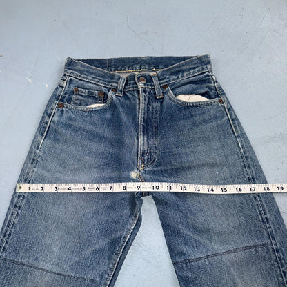 Levis Big E Vintage 50s Redline Hidden Rivets USA 1950s Jeans 503 501 Kids 24x26