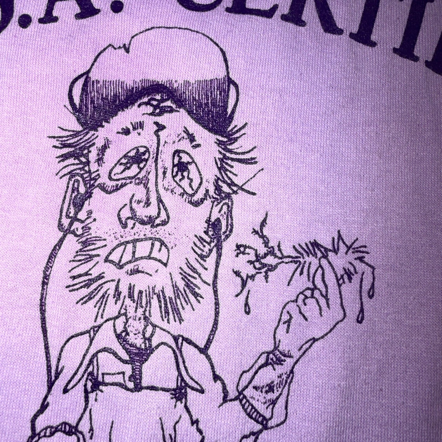 Tree Grader 80s VTG T Shirt USA Purple USDA Certified Cowboy Rockabilly Farmer