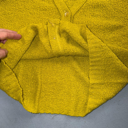 VTG 60s Jantzen Wool Cardigan Sweater 1960s 38 USA Mohair Campus Rockabilly