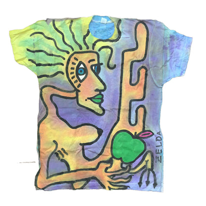Zelda N64 GameCube Video Game CUSTOM Art Painted Vintage T Shirt Rap Abstract