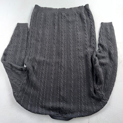 Nordstrom VTG 1990s Black Sweater Button Front Long Sleeves Cardigan Medium 90s