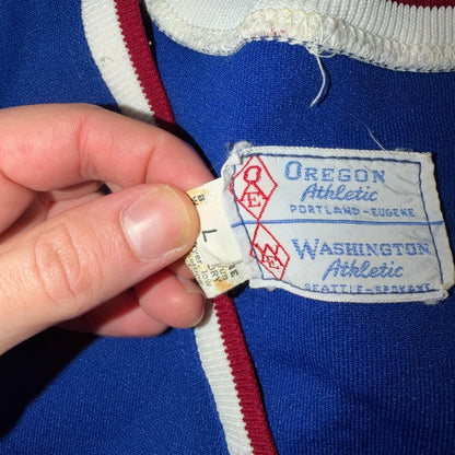 Vintage Vanderbeck Logging Bowling Jersey T Shirt Oregon USA Rockabilly 1960s