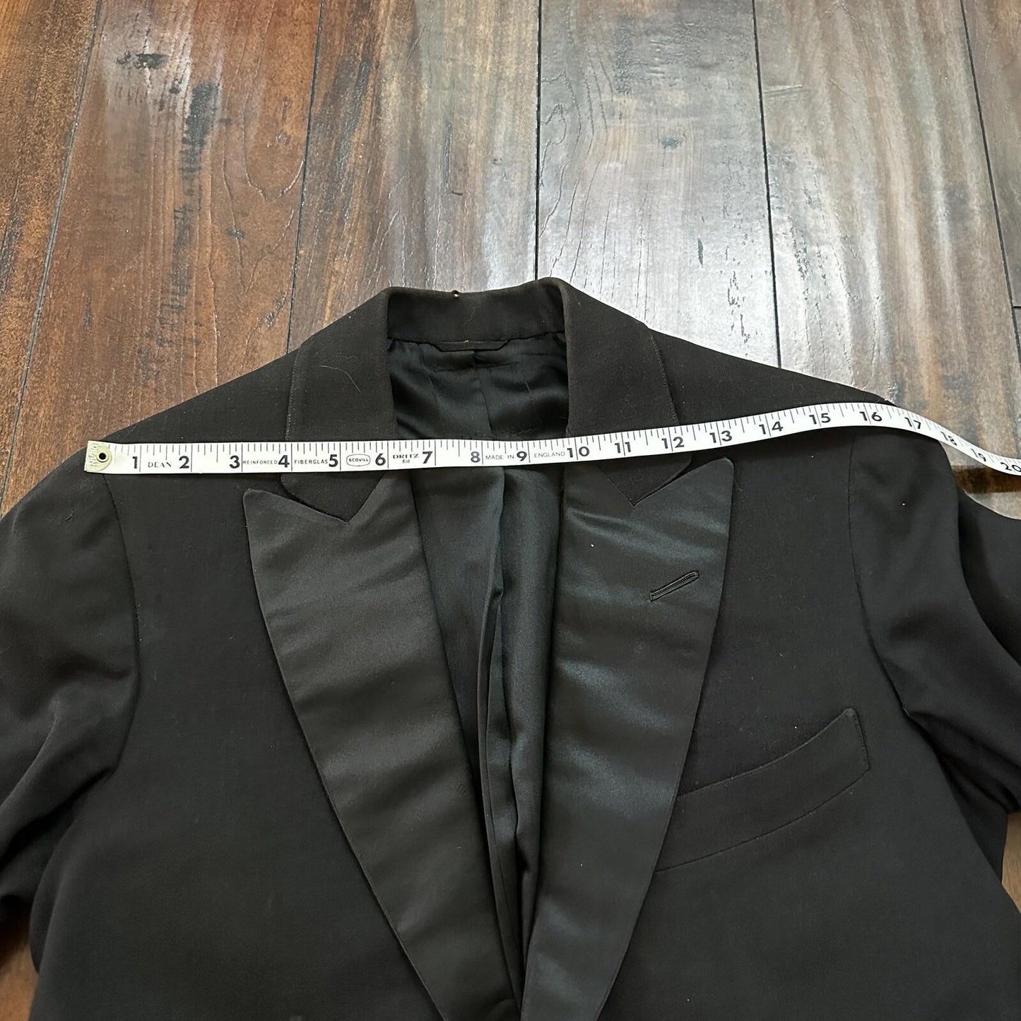 VTG 1920s Mens 3 PC Suit Tuxedo Coat Jacket Pants Wool Thorsen Gray 20s 30s