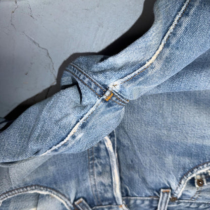 Levis 501 Vintage 80s Redline Selvedge USA XX Jeans Light Wash 34x38 Act 31x33