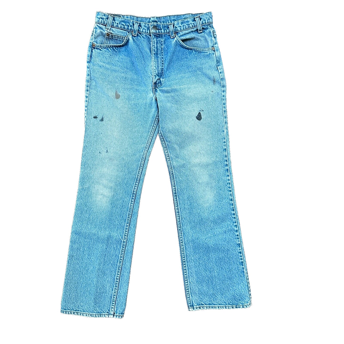 Levis 517 Vintage 80s USA Orange Tab Bootcut Flare Blue Jeans 34x31 Act 32x29