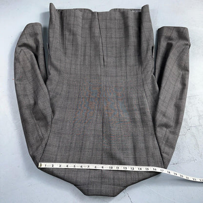 VTG Mens 2 PC Suit 38 Jacket Coat Pants Gray Rockabilly 60s 1960s Petrocelli