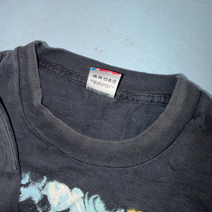 VTG 90s Gear Daddies Band Graphic Alternative Rock Country Rock T Shirt Black XL