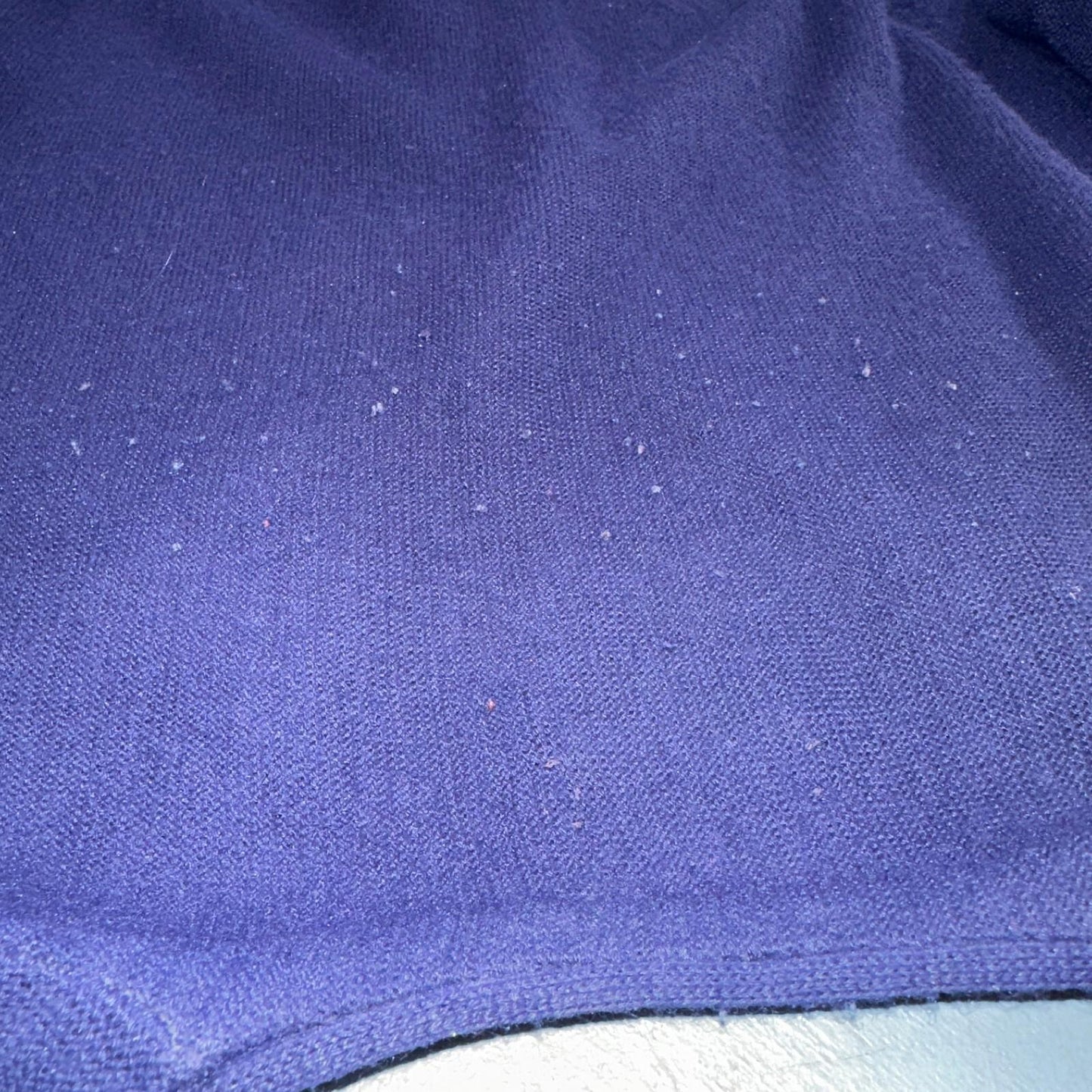 Vintage 80s JCPenney Acrylic Cardigan Sweater Men’s Size M Blue Penneys 1980s