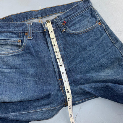 Levis 501 Vintage 80s Redline Selvedge USA XX Jeans Dark Wash 33x31 Act 31x27