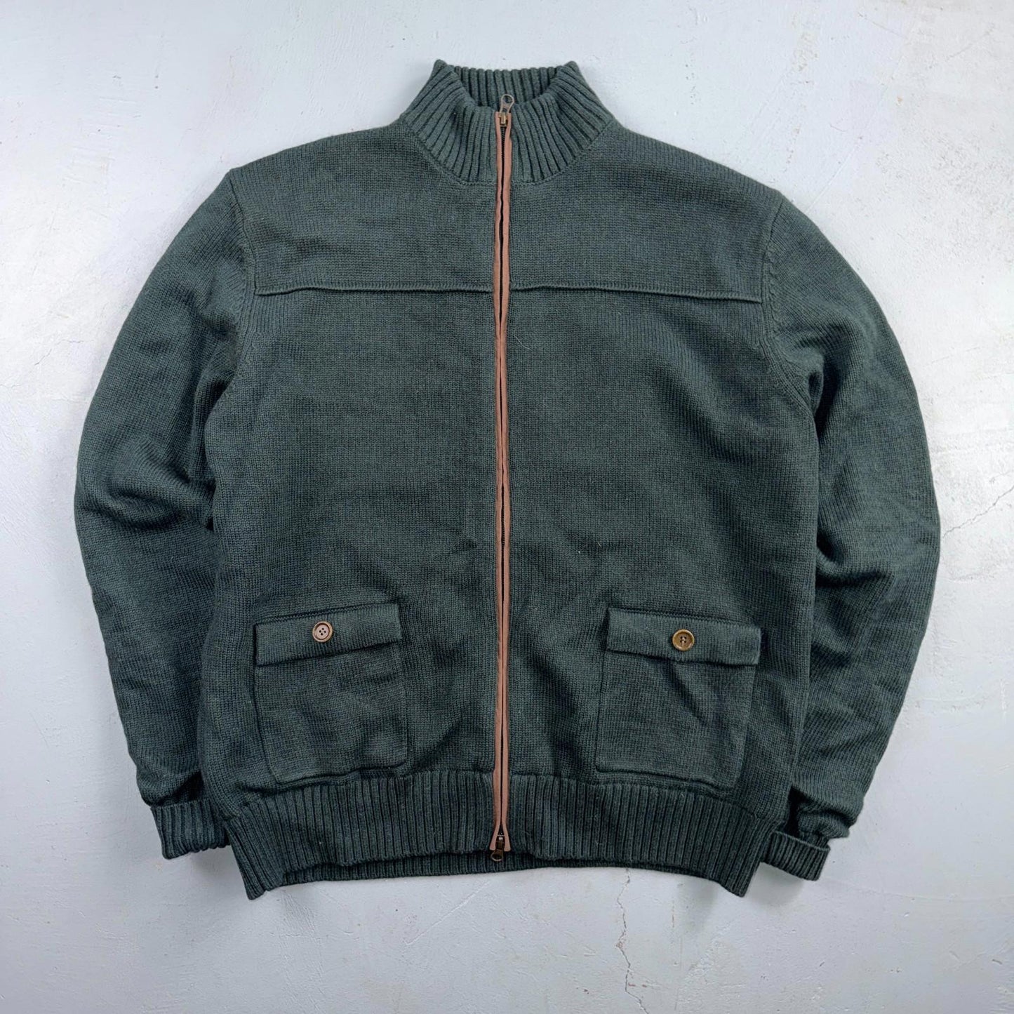 Beretta Techno Windshield Zip Up Sweaters Hunting Men's XL Green