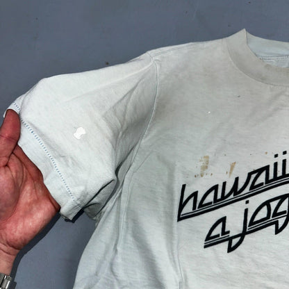 Hawaii Loves A Jogger 1970s VTG T Shirt 70s Rockabilly Rare Text Graphic Running