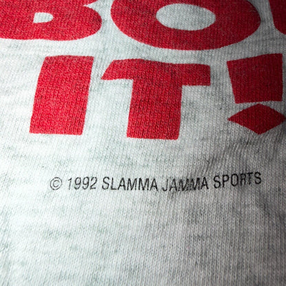 Vintage 90s Clyde Drexler 1992 Olympic Dream Team Rare T Shirt NBA L Gray USA