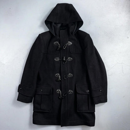 L.L. Bean Men S US Navy Anchor Collection Toggle Wool Pea Coat Jacket USA VTG