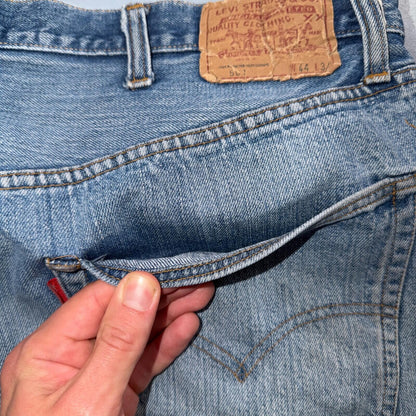 Levis 501 Vintage 70s SS Redline Selvedge USA Jeans Light Wash 44x34 Act 40x30