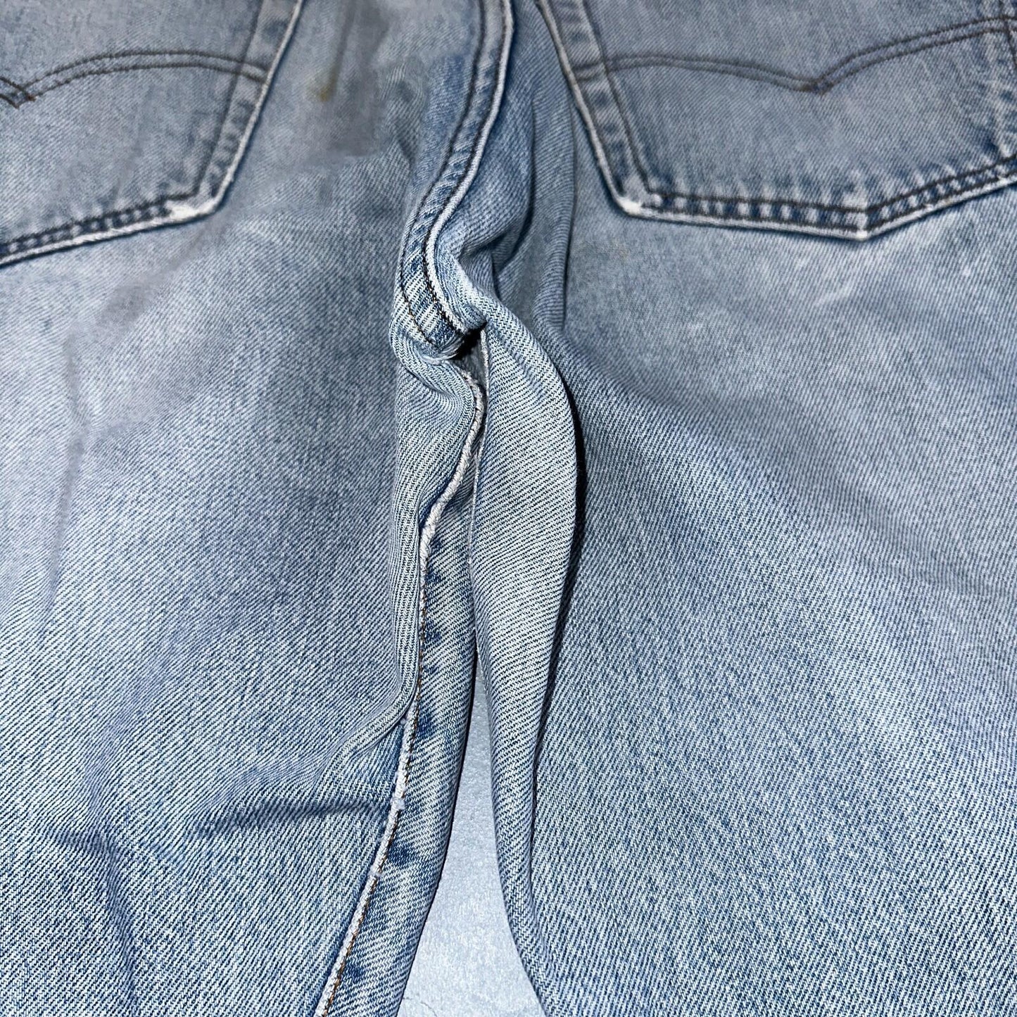 Levis 501 Vintage 80s Redline Selvedge USA XX Jeans Light Wash 40x33 Act 38x30