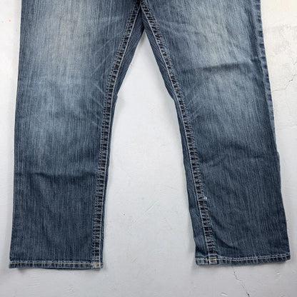 Ariat M4 FR Jeans Mens Blue Flame Resistant Cat 2 Relaxed Boot Cut 42x30 Denim