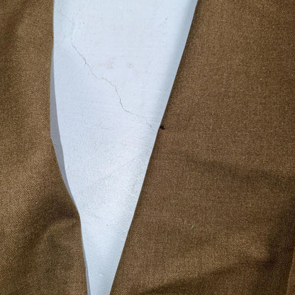 Vintage Military Pants Trousers Medium Regular 50s 40s Brown Wool Mens 30x31
