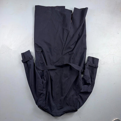 Jacques Gevertz Size 40 Blue Button Up Coat VTG Double Breast Peacoat 80s Paris
