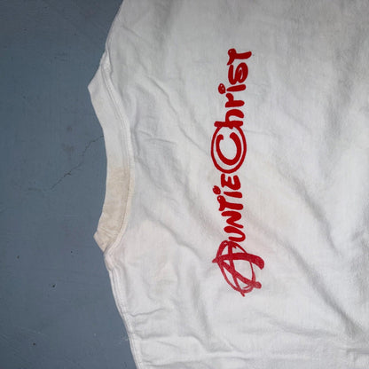 Auntie Christ VTG Disney T Shirt Spoof Marilyn Manson 666 Anti Funny Music Metal