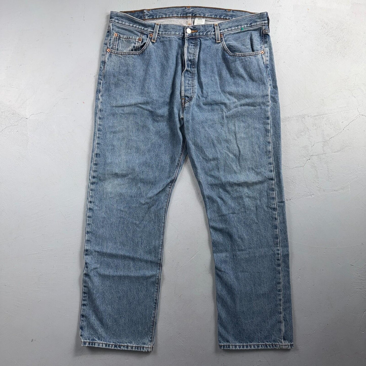 Levis 501 Vintage Y2K XX Straight Leg Jeans Blue Light Wash 40x32 Act 40x30