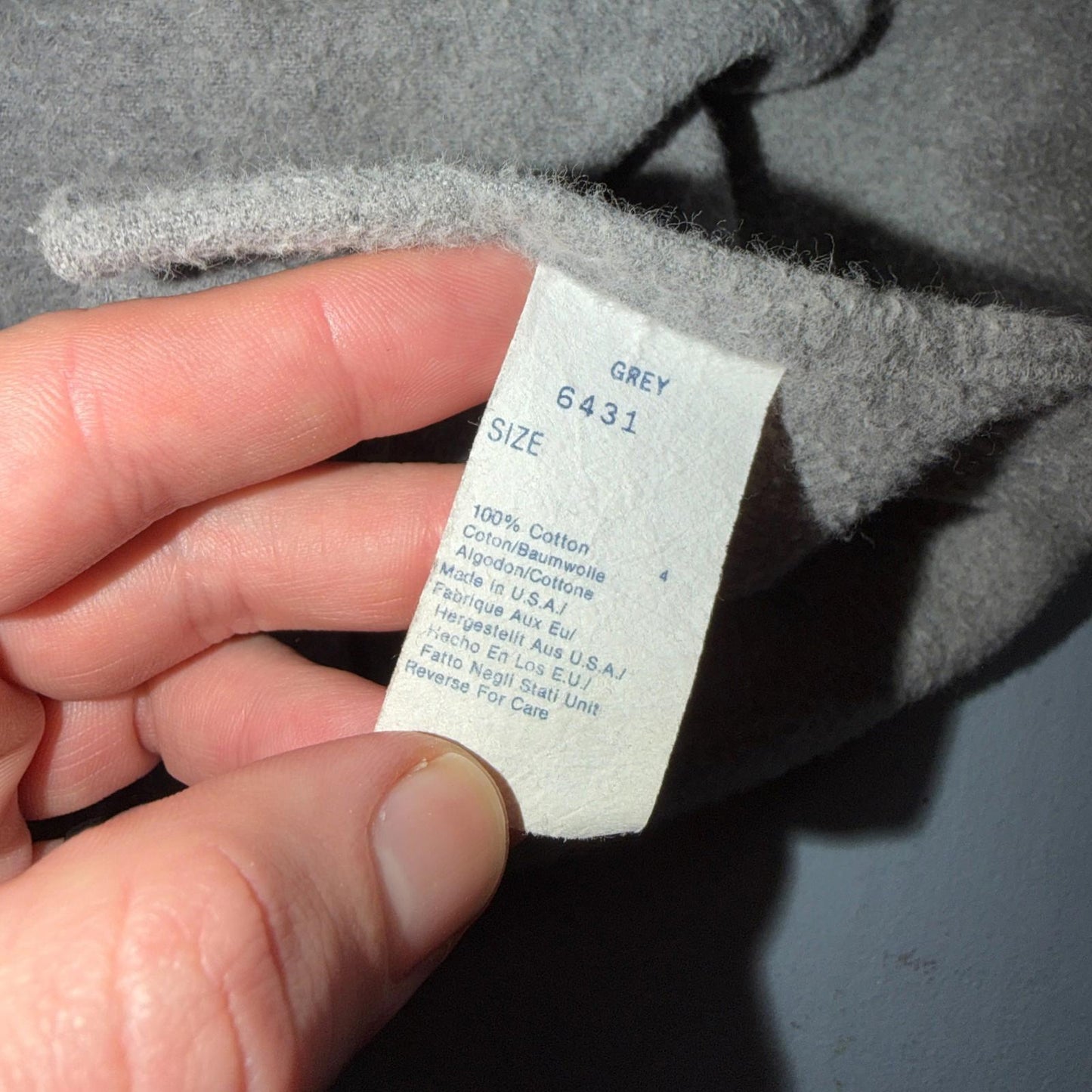Vintage Woolrich Shirt Mens XL Gray 80s Button Up Chamois Hunting Outdoor USA