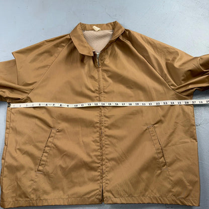 VTG 1970s 70s Sportswear Jacket Rockabilly Long Sleeve Talon Ricky Windbreaker