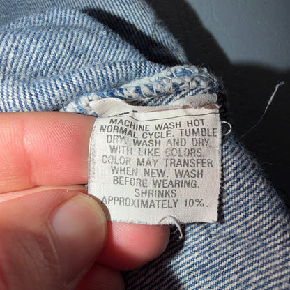 Levis 501 Vintage 80s USA XX Straight Leg Jeans Blue Light Wash 42x34 Act 38x29