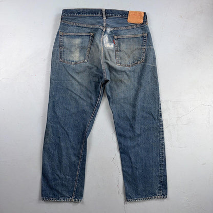 Levis 501 Big E Vintage 60s Redline Selvedge USA XX 1960s Jeans 66 Act 34x27