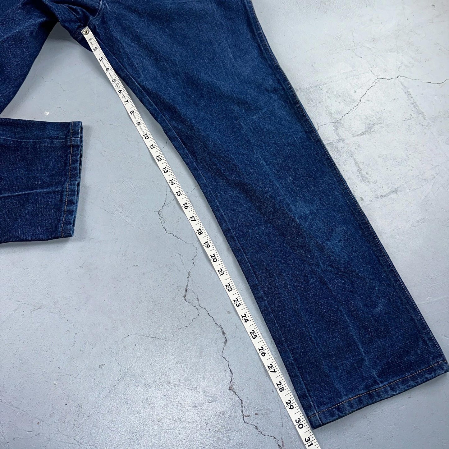 Wrangler Jeans 13MWZ Mens 36x30 Blue Cowboy Cut Vintage Denim Workwear Western