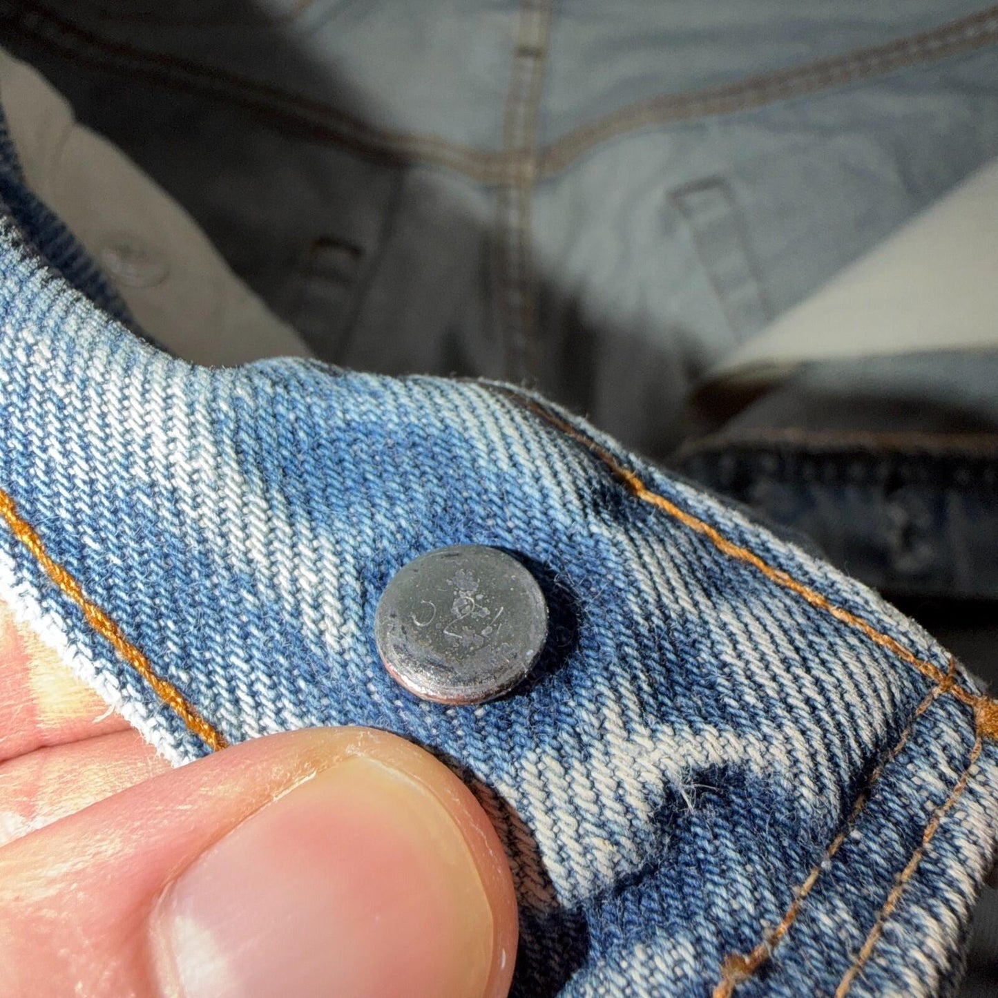 Levis 501 Vintage 80s Redline Selvedge USA XX Jeans Thrashed 32x36 Act 30x32