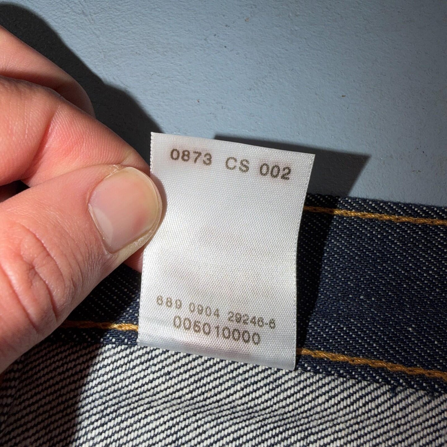 Levis 501 Vintage Y2K Deadstock XX Straight Leg Jeans Black Dark Wash 40x30