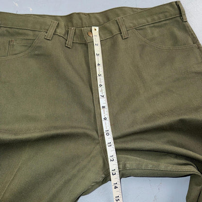 Vintage Osh Kosh Bgosh Pants Mens 40 (38x28) Green Union Made Sanforized 70s