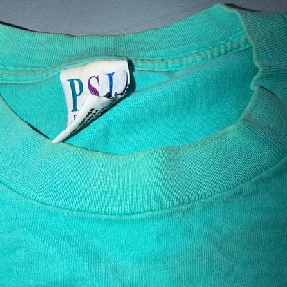 Oregon Coast PSI VTG T Shirt Orca Single Stitch Ocean Swimming Fish Life Oceanic