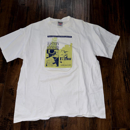 Vintage T Shirt Willamette University Salem Oregon Theatre Music Art Love 1992
