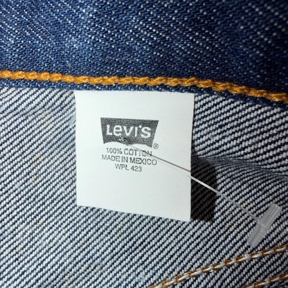 Levis 501 Vintage Y2K 90s XX Straight Leg Jeans Blue Dark Wash 33x30 Act 32x27