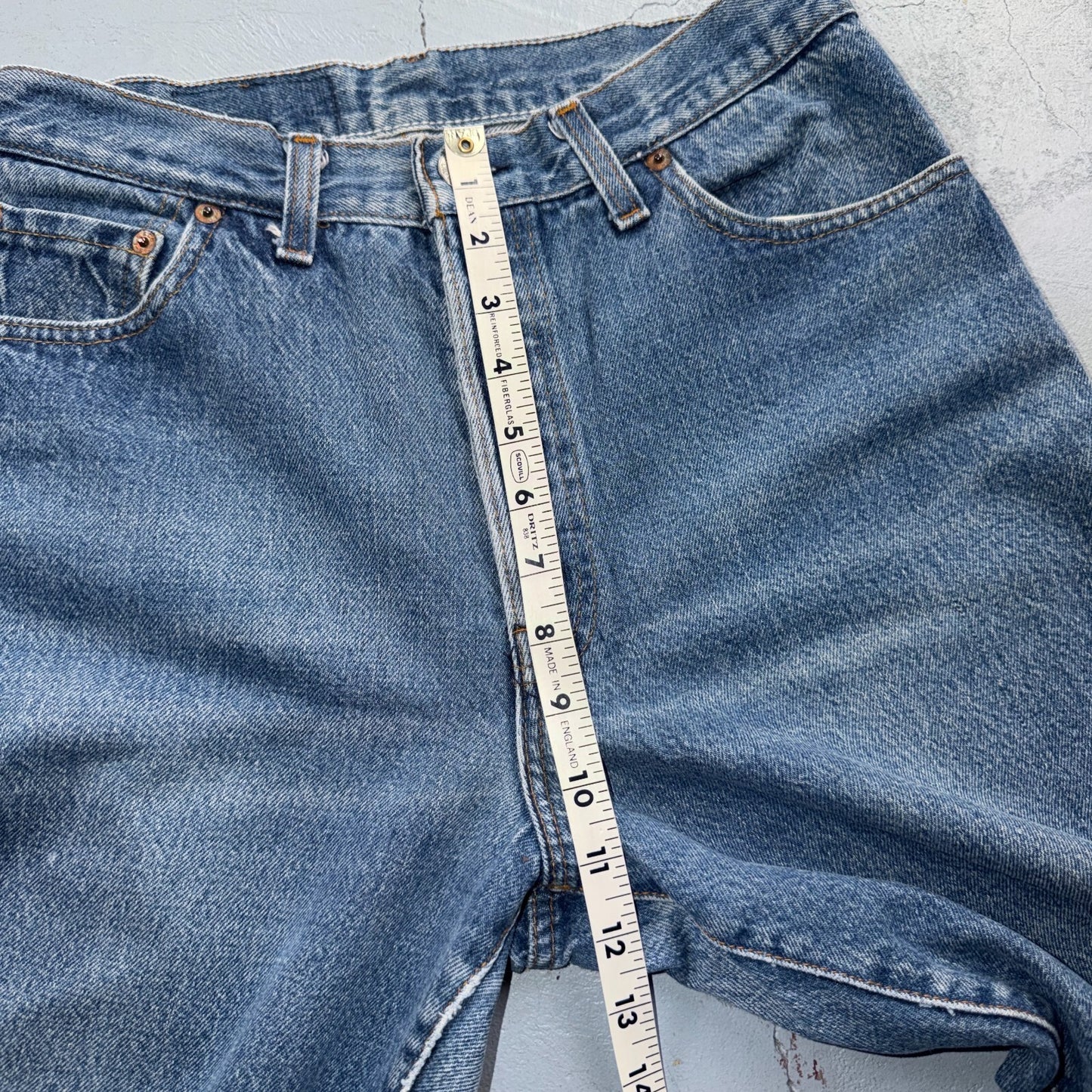 Levis 501 Vintage 80s USA XX Straight Leg Jeans Blue 26501 0159 30x31 Act 28x31