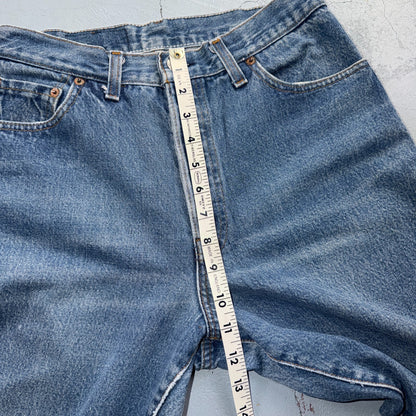 Levis 501 Vintage 80s USA XX Straight Leg Jeans Blue 26501 0159 30x31 Act 28x31