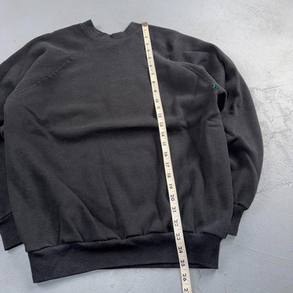 Vtg 90s USA Tultex Sweatshirt 1990s Blank Blank Simple Basic Crewneck Jumper