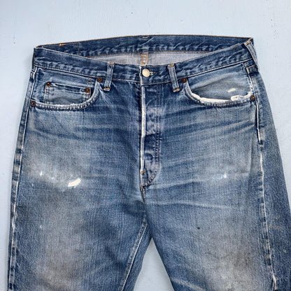 Levis 501 Big E Vintage 60s Redline Selvedge USA XX 1960s Jeans 36x32 Act 34x29