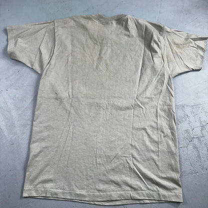 Graphic 90s Wayne Maples VTG T Shirt Plumbing Heating Santa Rosa XL Art Band