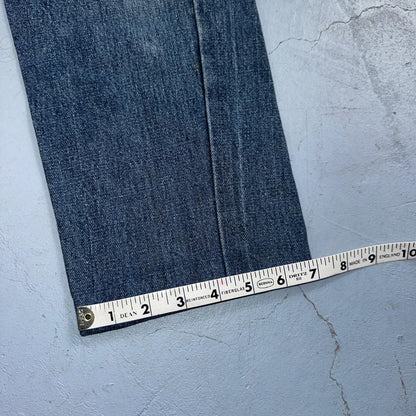 Levis 501 VTG 70s SS Redline Selvedge Jeans XX Altered Skinny Capri Act 27x25