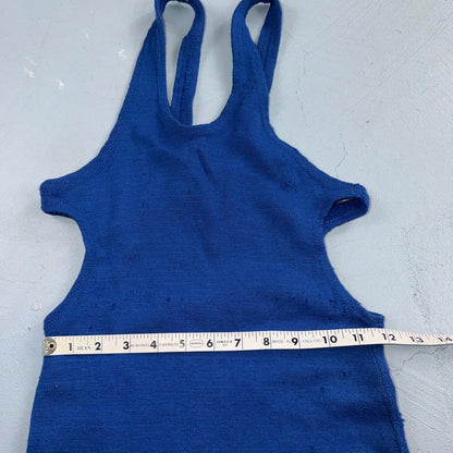 VTG Women's 20s Blue Wool Swimming Suit 920s Swimsuit JC Penneys 1920s Art Deco