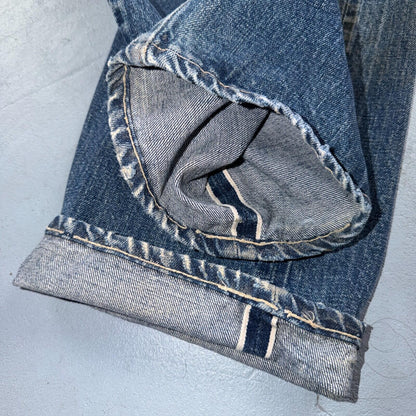 Levis 501 Big E Vintage 60s Redline Selvedge USA XX 1960s Jeans 36x32 Act 34x28
