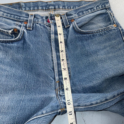 Levis 501 Vintage 80s Redline Selvedge USA XX Jeans Light Wash 32x36 Act 30x31